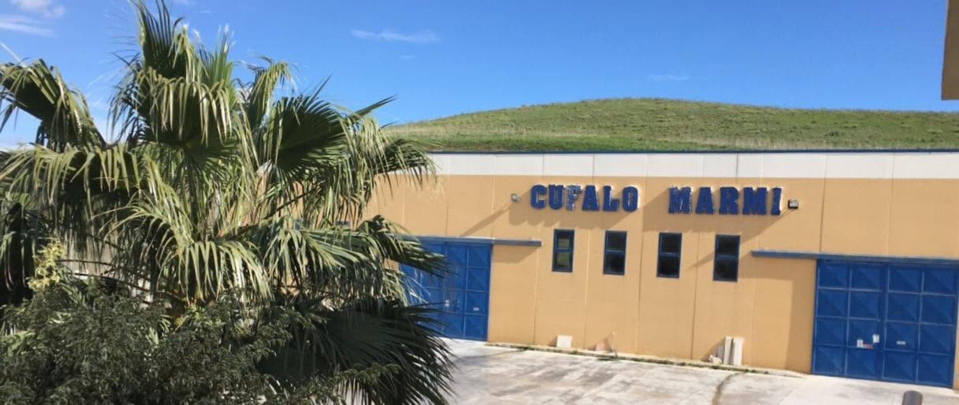 La sede Cufalo Marmi a Ribera (AG): stabilimento e showroom